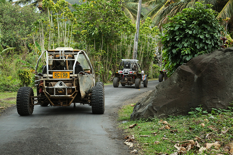 Mud Buggies : Rarotonga : Business News Photos : Richard Moore : Photographer